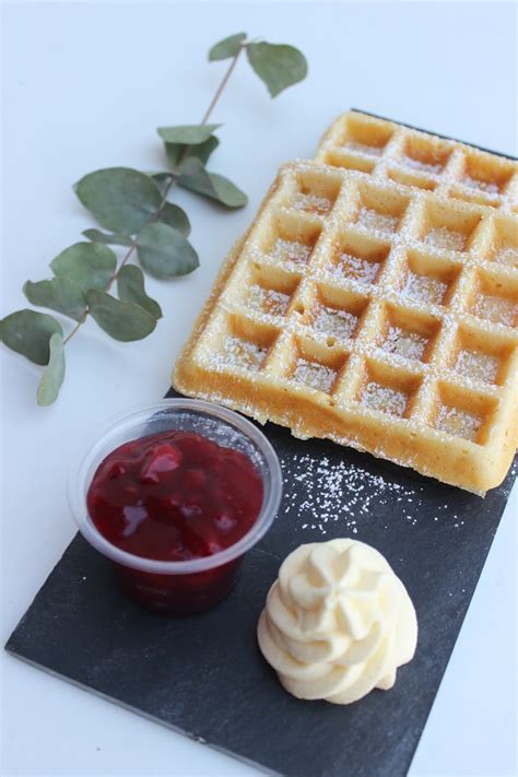 Waffelteig ohne Butter