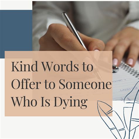 What To Say To A Dying Person F