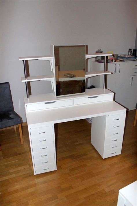 Diy hollywood vanity mirror ikea micke desk. An affordable IKEA dressing table (makeup vanity) | Ikea ...