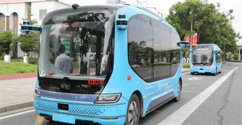 Guangzhou Launched First Driverless Bus Line With L4 Autonomous Driving