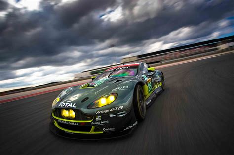 First Laps Aston Martin Racing V8 Vantage Gte Automobile Magazine