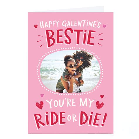 Buy Photo Ebony Newton Valentines Day Card Galentine Ride Or Die For