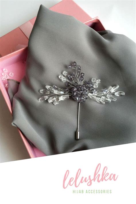 Add Some Sparkle To Your Hijab With This Wedding Hijab Pin Hijab