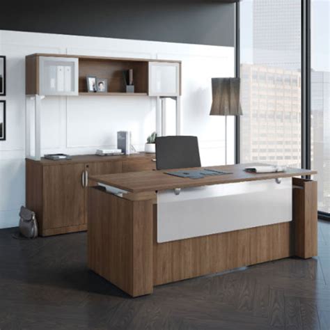 Most desks are about 29 inches high, so when you order base cabinets, select the option to decrease 1 dimension and note the exact height you want. Height Adjustable Desk - Sit Stand Station | Office ...