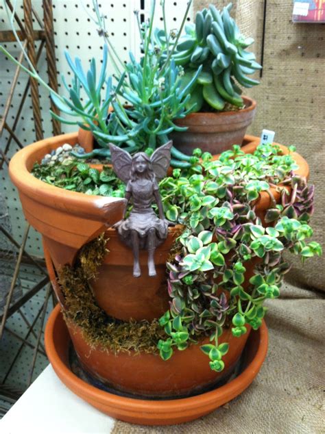 Succulent Fairy Garden By Kristin Middleton Colonialgardenskc Mini