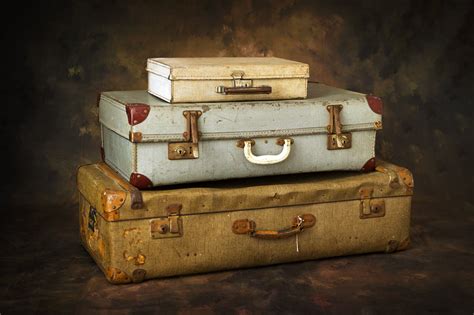 Vintage Suitcase Display Props Set Of 3 Vintage Suitcase Etsy