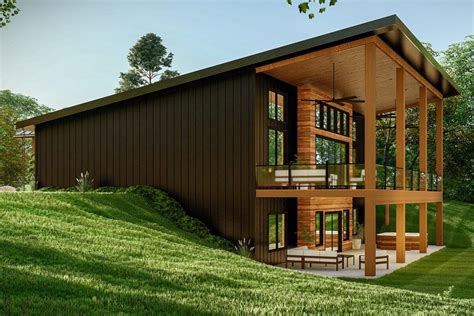 Expandable Lake Or Mountain House Plan Under 1700 Square Feet With