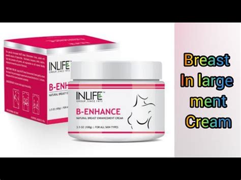 In Life B Inlargement Breast Massage Cream Ayurvedic Breast Massage Cream Part YouTube