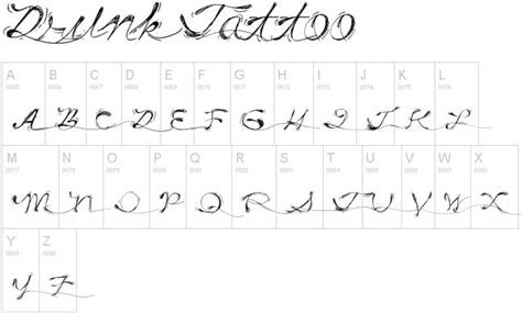 Free fonts » uncategorized » » opposite download. 21 Tattoo Fonts and Scripts to Ink into Your Website ...