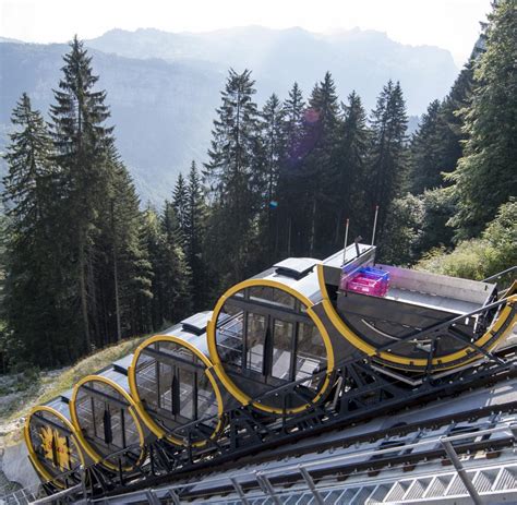 Central Switzerland The Worlds Steepest Funicular Is Astonishing