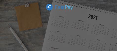 Bacs Processing Calendar 2021 Free Download Fastpay Ltd