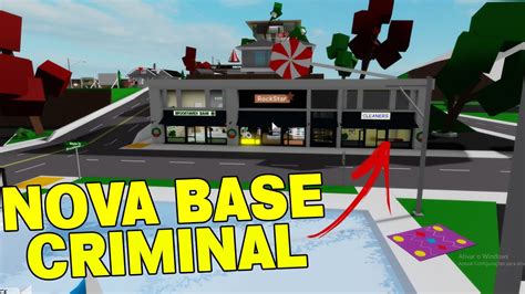 Base Criminal Brookhaven Rp Secreta Roblox Youtube