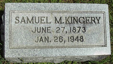 Samuel Morton Kingery 1873 1948 Find A Grave Memorial Find A