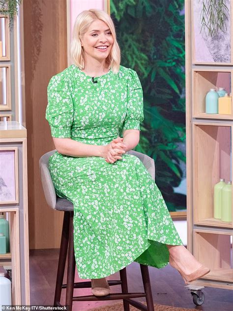 Holly Willoughby Looks Radiant On This Morning In A Spring Ready White