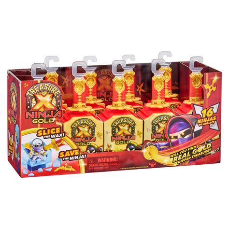 Treasure X Series 6 Ninja Hunters Single Pack Assorted Action Toys