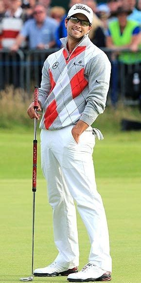 Adam Scott Mens Golf Fashion Golf Fashion Golf Wear