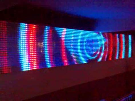 Electrons in the semiconductor recombine with electron holes. LED Graphic Wall Claremont NiteClub Lahinch - YouTube
