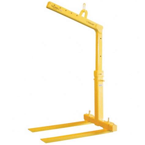 Caldwell Adjustable Pallet Lifter 4000 Lb Fork Height 2 In Fork