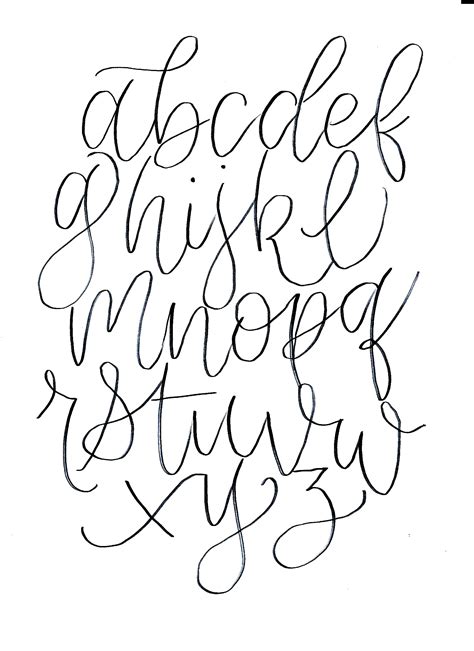 Lettering Templates Free