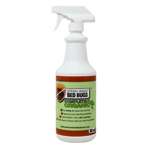 Bed Bugs Spray Away Organic 32 Oz Oashop