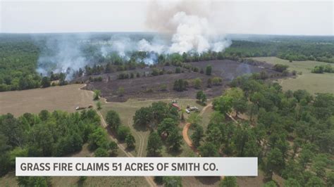 Massive Smith County Grass Fire Still Under Observation For Hotspots