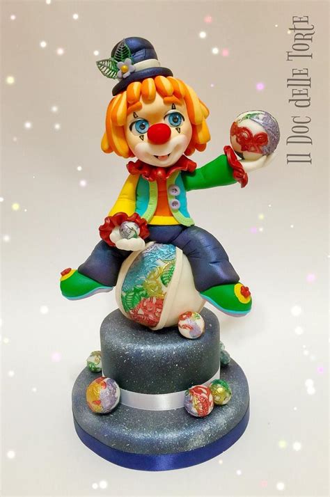 Rainbow Clown Decorated Cake By Davide Minetti Cakesdecor