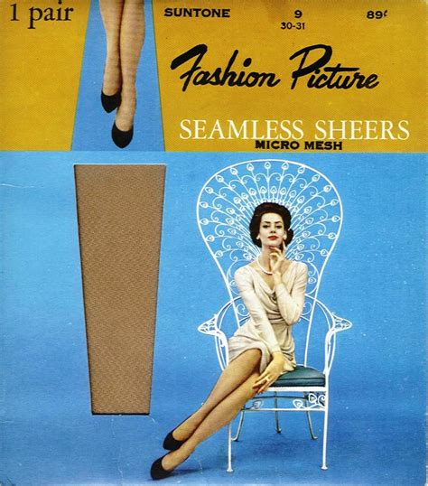 Fashion Picture Vintage Seamless Nylon Stockings Nylons Sz Legsware