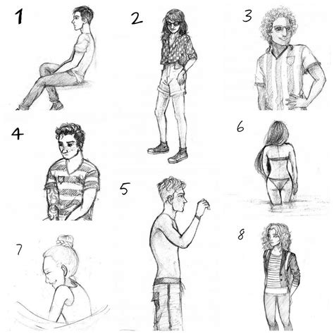 Random People Sketches By Jay Joe On Deviantart