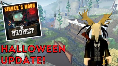 Halloween Update Is Out The Wild West Roblox Youtube