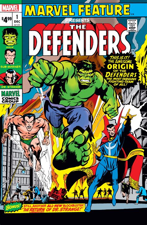 Defenders Marvel Feature Facsimile Edition 2019 1 Comic Issues