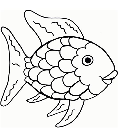 Printable Coloring Pages Fish