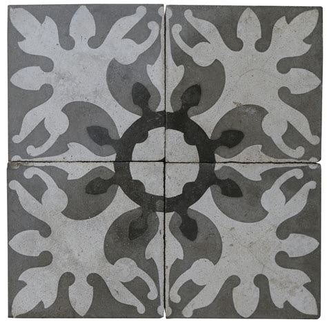Reclaimed Patterned Encaustic Floor Tiles 36 M2 38 Sq Ft Uk