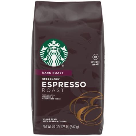 Starbucks® Espresso Roast Dark Roast Whole Bean Coffee 20 Oz Ralphs