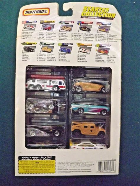 1997 Matchbox 10 Pack Starter Collection Unopened Condition