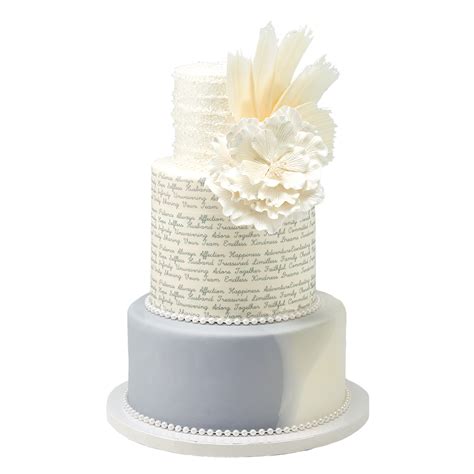 Elegant Wedding Cake Decopac