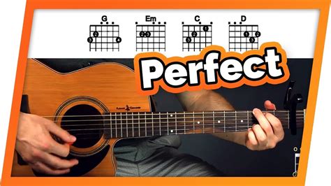 Perfect Ed Sheeran Easy Chords Guitar Tutorial Lesson For Beginners Guitar Techniques