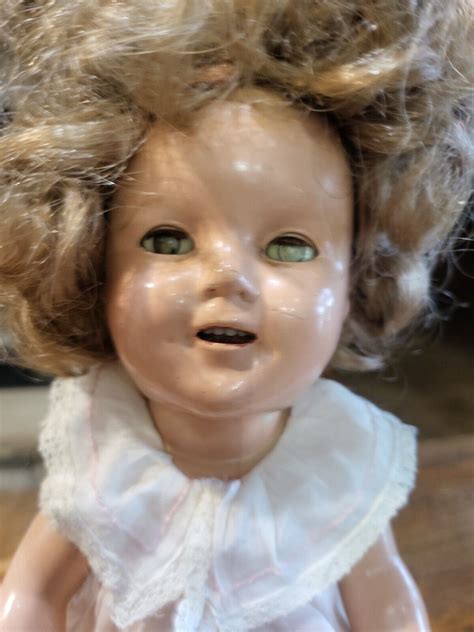 1934 ideal 13 composition shirley temple doll ebay