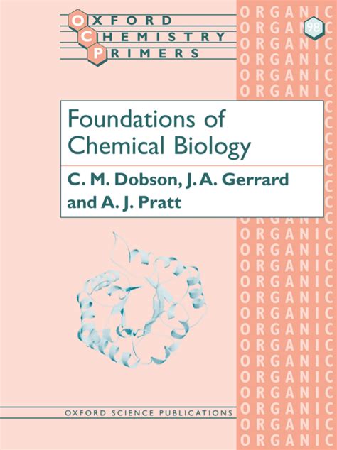 Foundations Of Chemical Biology Science Trove