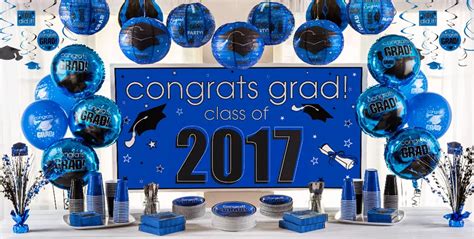 Royal Blue Congrats Grad Graduation Decorations Party City