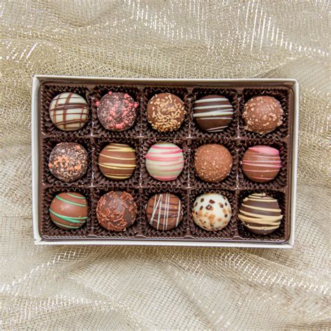 Box Of Assorted Chocolate Truffles Venis Sweet Shop