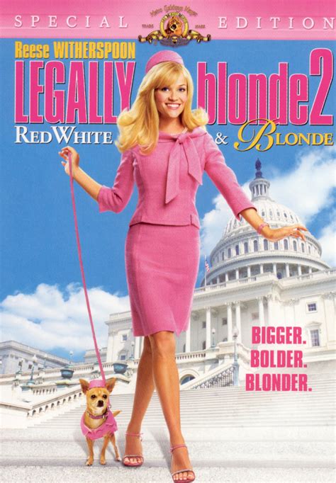 Legally Blonde 2 Red White And Blonde Special Edition Dvd 2003