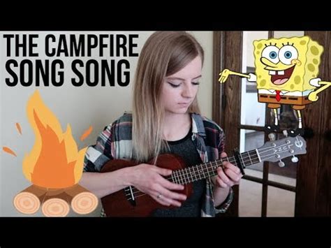 F bb f let's gather 'round the campfire and sing our campfire song. The Campfire Song Song from Spongebob (ukulele cover) - YouTube