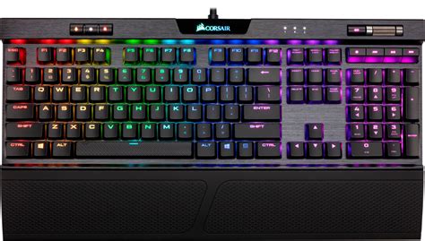 Corsair K70 Rgb Mk2 Low Profile Rapidfire Full Size Wired Mechanical