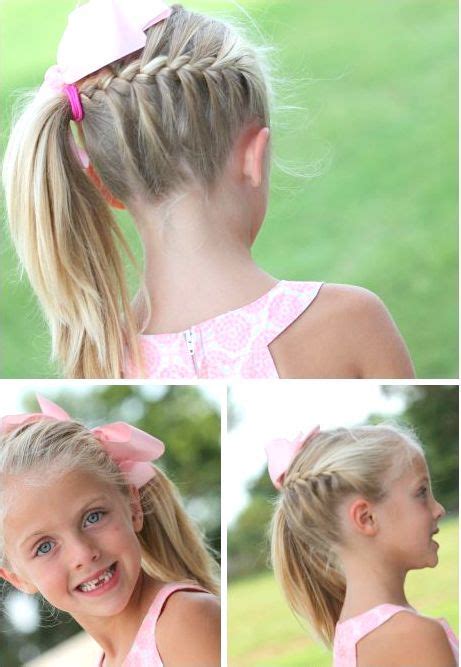 A buzz cut is any of a variety of short hairstyles usually designed with electric clippers. 25 Little Girl Hairstyles…you can do YOURSELF! | Little ...