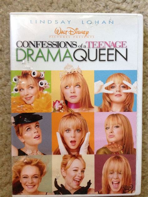 Confessions Of A Teenage Drama Queen Dvd Teenage Drama Confessions Drama Queens