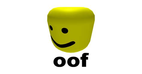 Roblox Oof Roblox Sticker Teepublic