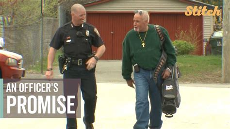 Police Officer Keeps Promise To Take Man He Arrested Golfing If He