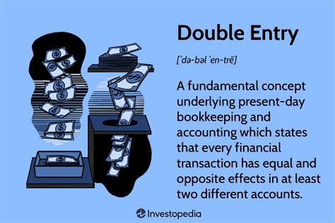 Double Entry What It Means In Accounting And How It S Used