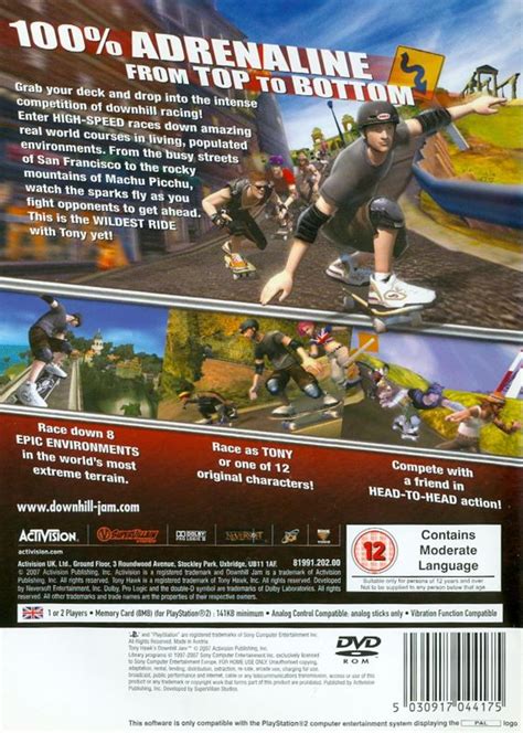 Tony Hawks Downhill Jam Cover Or Packaging Material Mobygames
