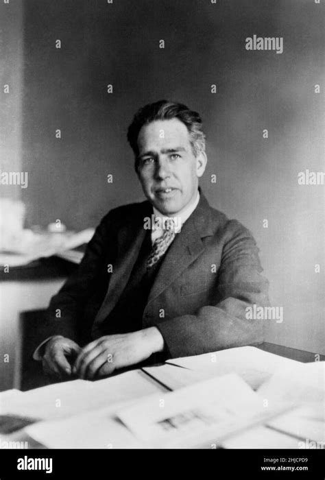 Niels Bohr Retrato Del Físico Danés Niels Henrik David Bohr 1885 1962
